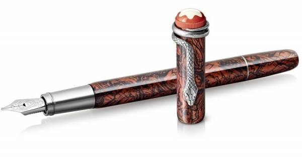 Montblanc выпускает пишущие инструменты с эффектом мрамора