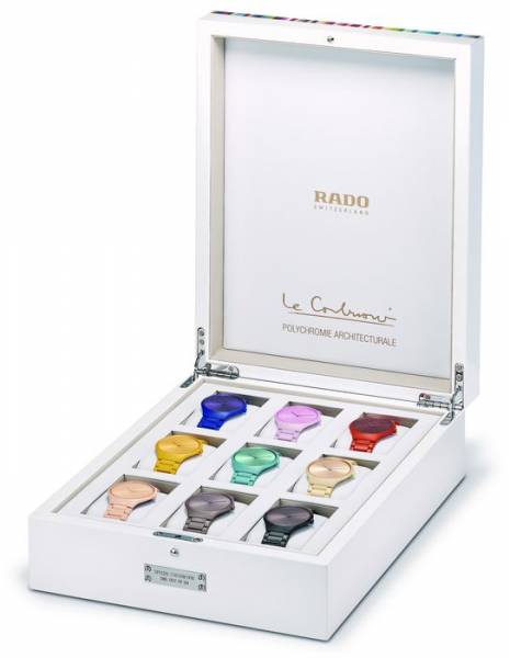 Часы Rado в палитре Ле Корбюзье теперь представлены онлайн